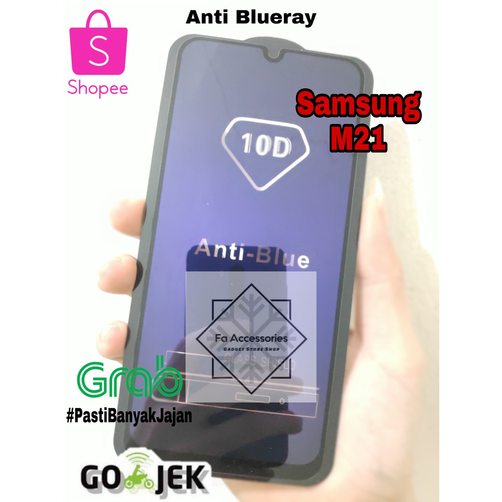 tempered Glass Bluray Anti Blue Light Full 10D 99D samsung a22 m21 m32 4g 5g screen protector