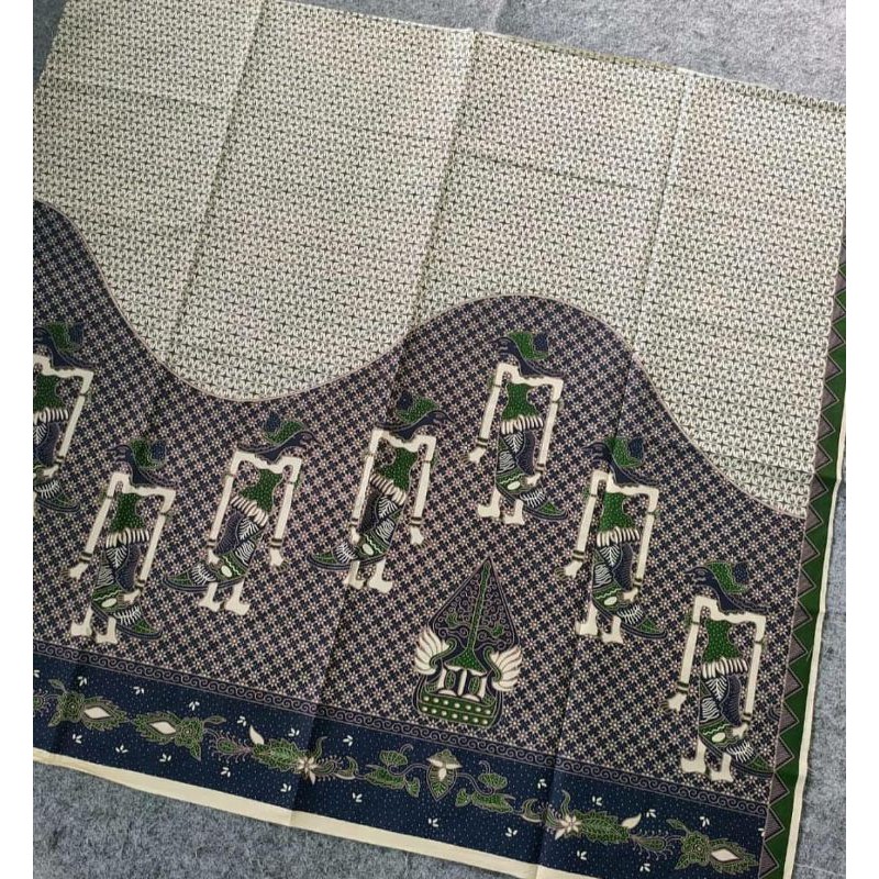 Kain batik solo truntum srikandi hijau