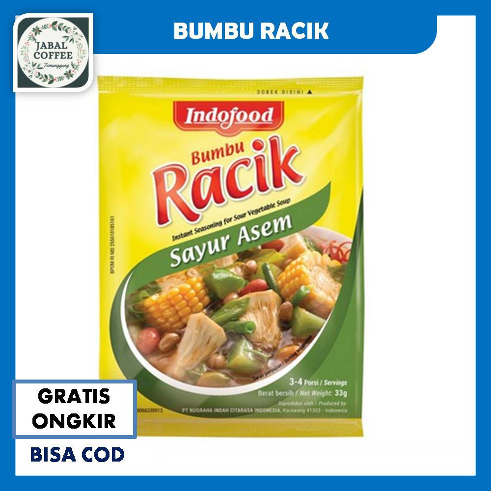 Bumbu Racik Instan / Bumbu Racik Indofood / Bumbu Sayur Asem / Bumbu Siap Saji J30