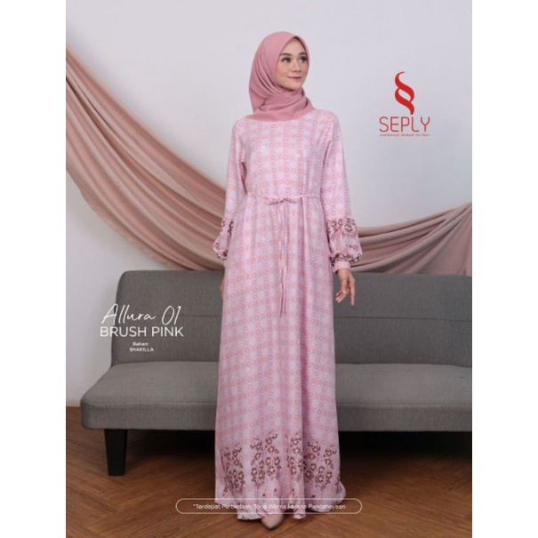 SEPLY GAMIS ALLURA 01 MAUVE MIST ALLURA 01 ELDERBERRY ALLURA 01 BRUSH PINK GAMIS ALURA 01 SEPLY