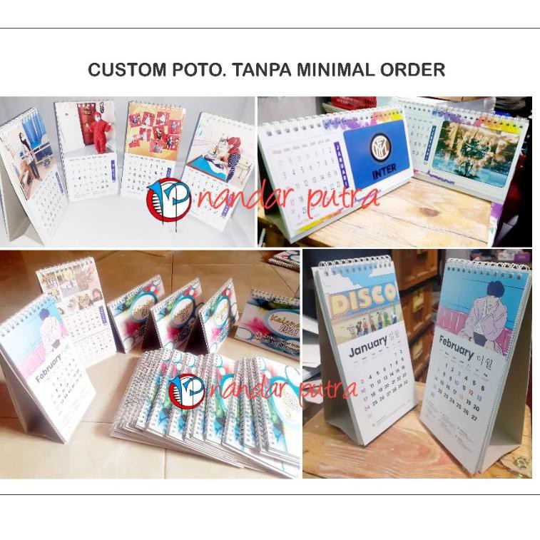 

Import Terlaris Kalender Meja 2021 Custom (isi 6 & 12 Lembar)