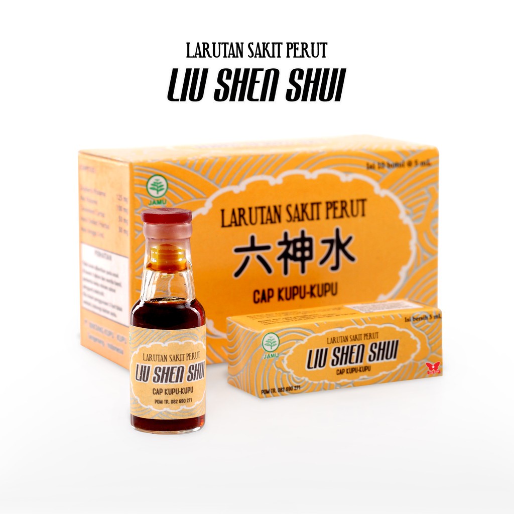 Liu Shen Shui Obat Sakit Perut, Masuk Angin, dan Diare 5 ML 10'S BOTOL