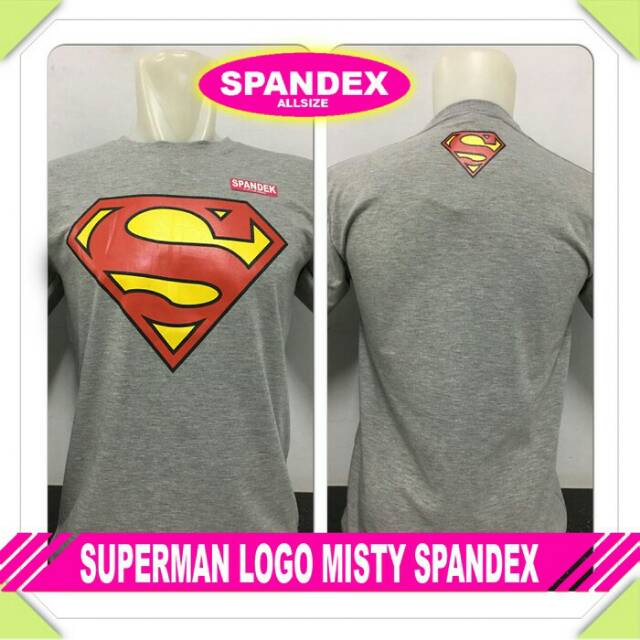 Kaos animasi superman logo misty
