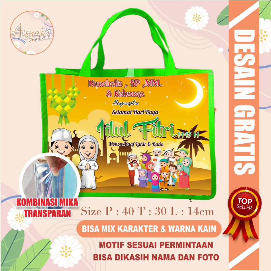 

TAS LEBARAN / TAS SOUVENIR LEBARAN / TAS IDUL FITRI / TAS SOUVENIR 40x30x14 cm