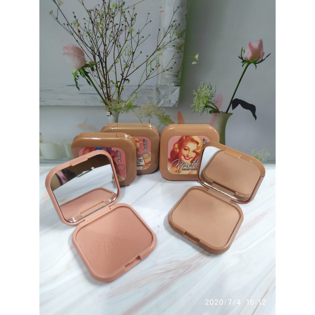 ( 6 PCS ) BLUSHER ON KARITE NUDE VELVET BLUSHER 83227