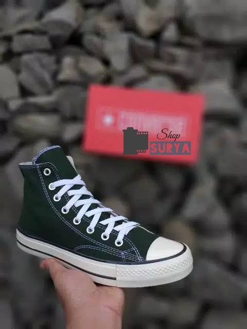 [BISA COD] Sepatu ollStarrs 70S Tinggi Qulaity Super Premium Glossy | Sepatu Pria Wanita