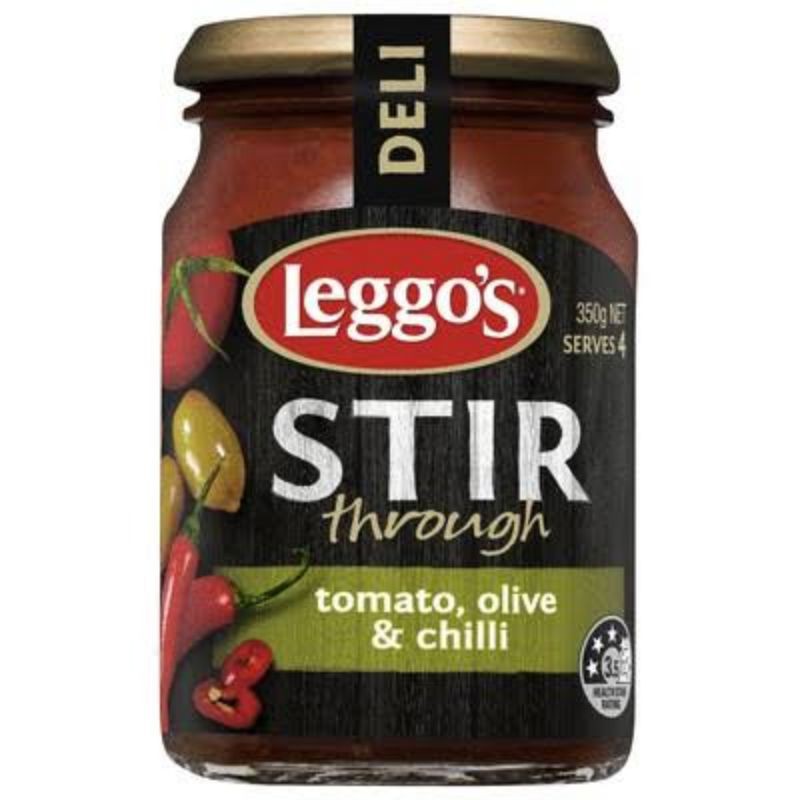 

LEGGO'S STIR TOMATO OLIVE AND CHILLI 350GR