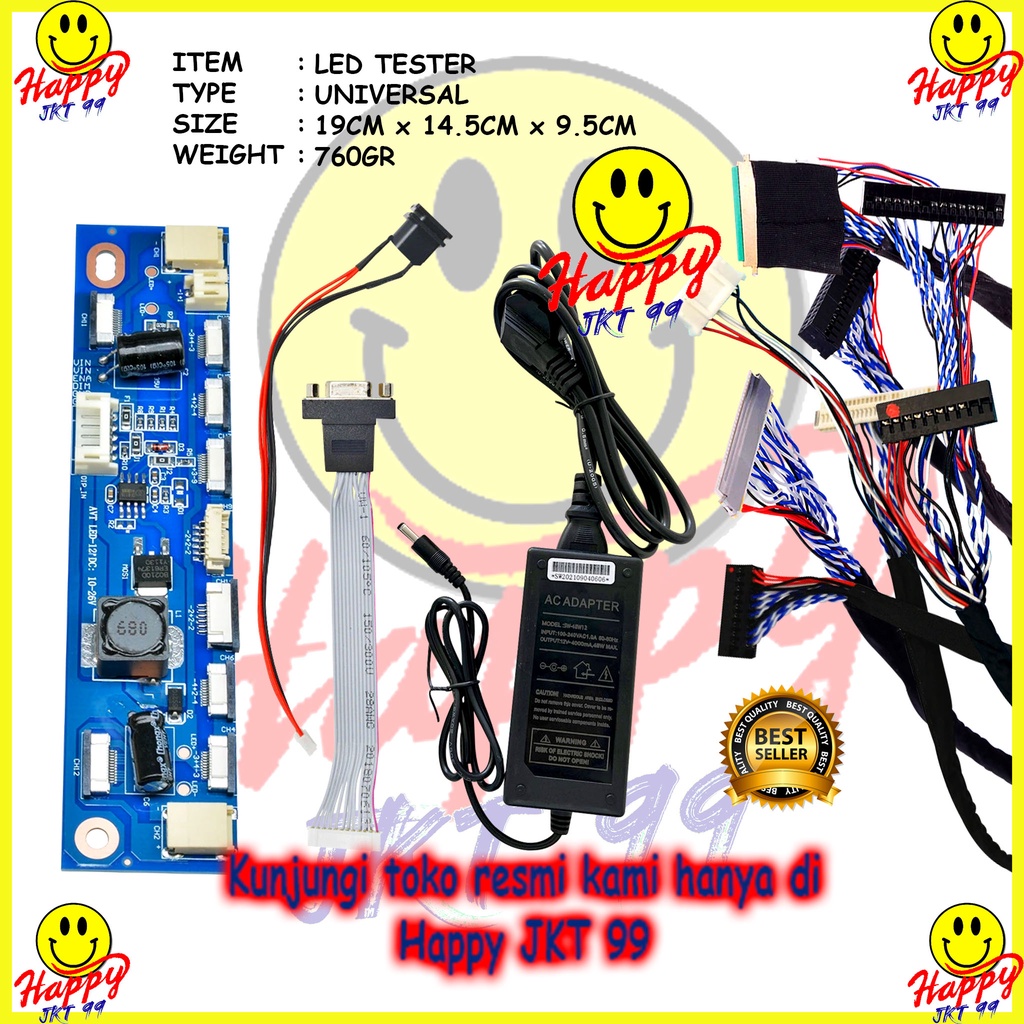 XY PANEL LED TESTER LCD TESTER SCREEN TESTER LAPTOP TV COMPUTER SUPPORT 7-65