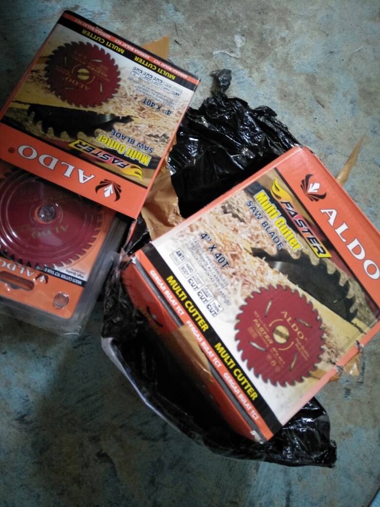 Mata Gerinda Gergaji Potong Kayu Multi Cutter Aldo 4 Inch X 40