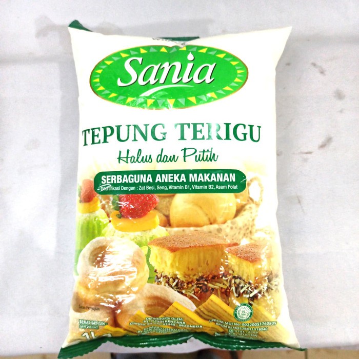 Jual Tepung Terigu Sania Serbaguna 1 Kg Shopee Indonesia 