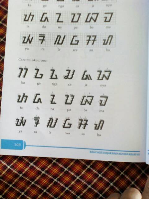 Buku Aksara Sunda Font Sundanese Unicode Revisi Shopee Indonesia