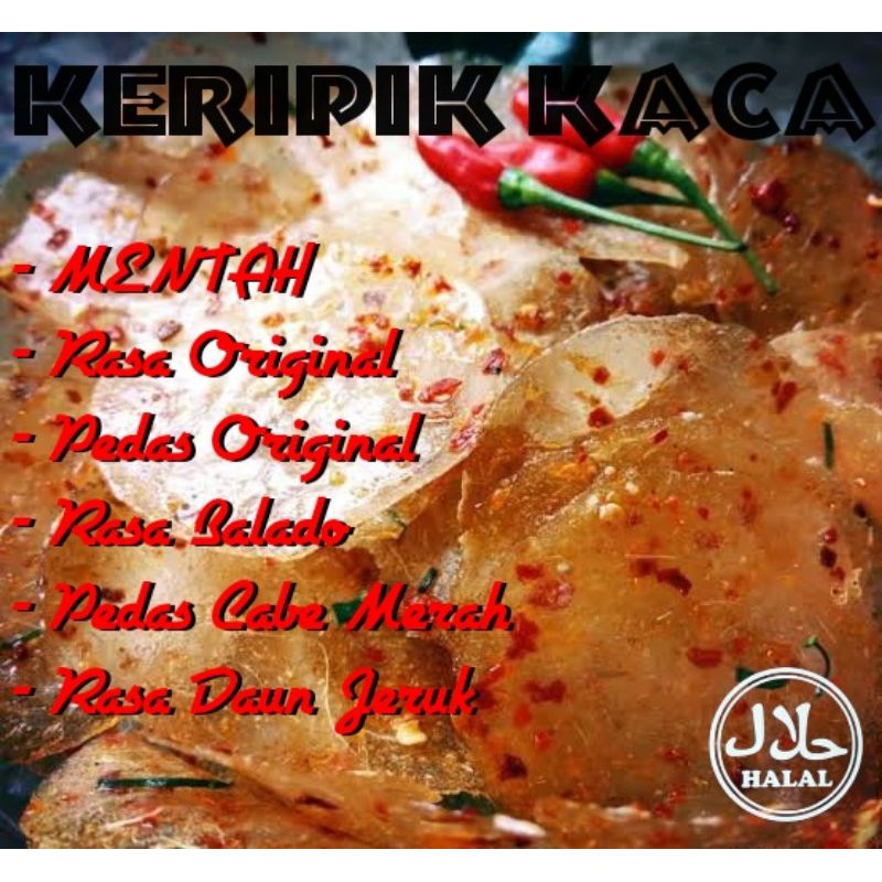 

keripik kaca/keripik beling/100gram