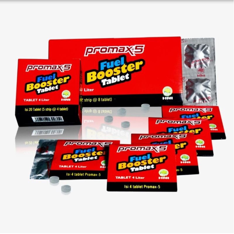 PROMAX-5 HNI Tablet 4liter. penghemat BBM. peningkat angka octan BBM