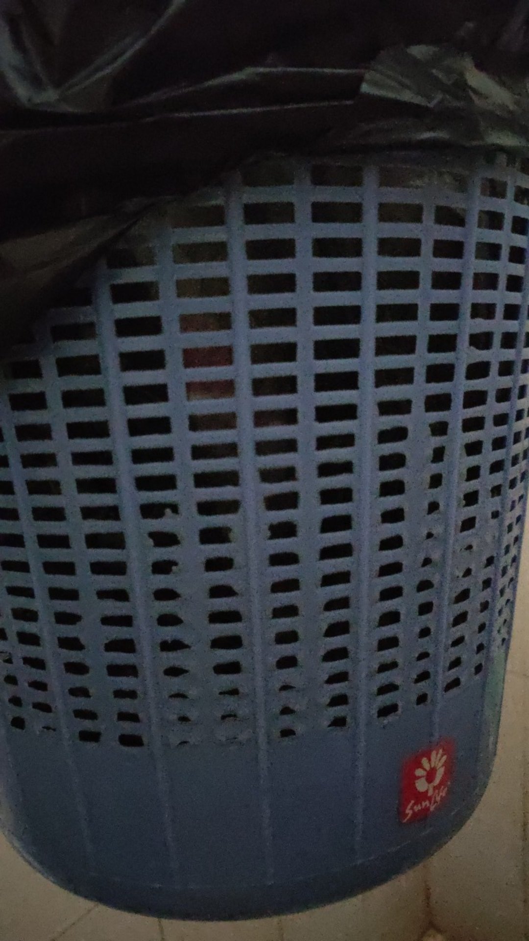 Keranjang Sampah Plastik Sunlife / Tong Sampah Plastik Besar