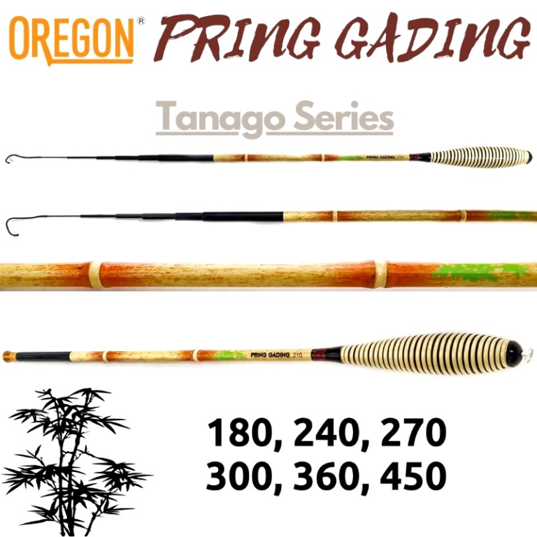 JoranTegek Oregon Pring Gading  180 210 240 270 300 360 450 Tanago Series Action Lentur