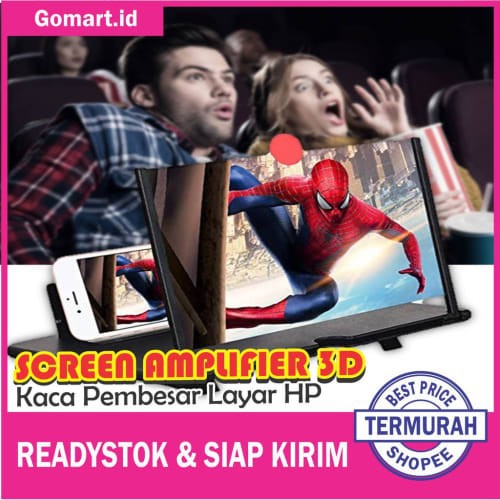 MY- Kaca Pembesar Layar Hp 3D F3 Pembesar Layar F3 Enlarge Screen
