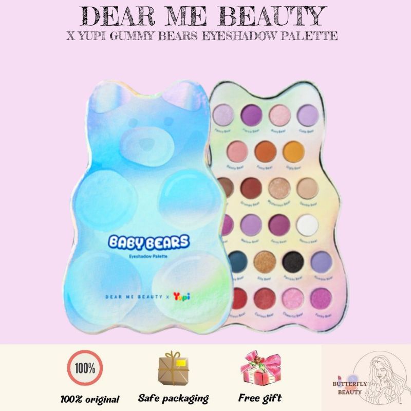 Jual DEAR ME BEAUTY x YUPI Baby Bears Eyeshadow Palette Shopee Indonesia