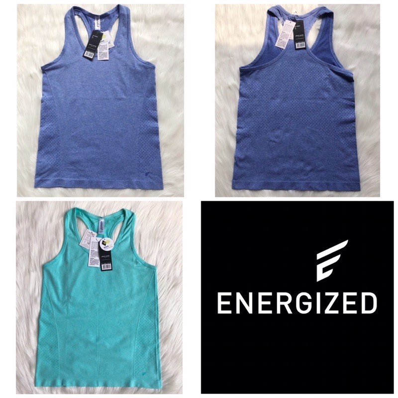 KAOS / TANK TOP OLAH RAGA / Senam / Lari / Aerobik Sport Running Tanktop Energized 002 B01-000002 by