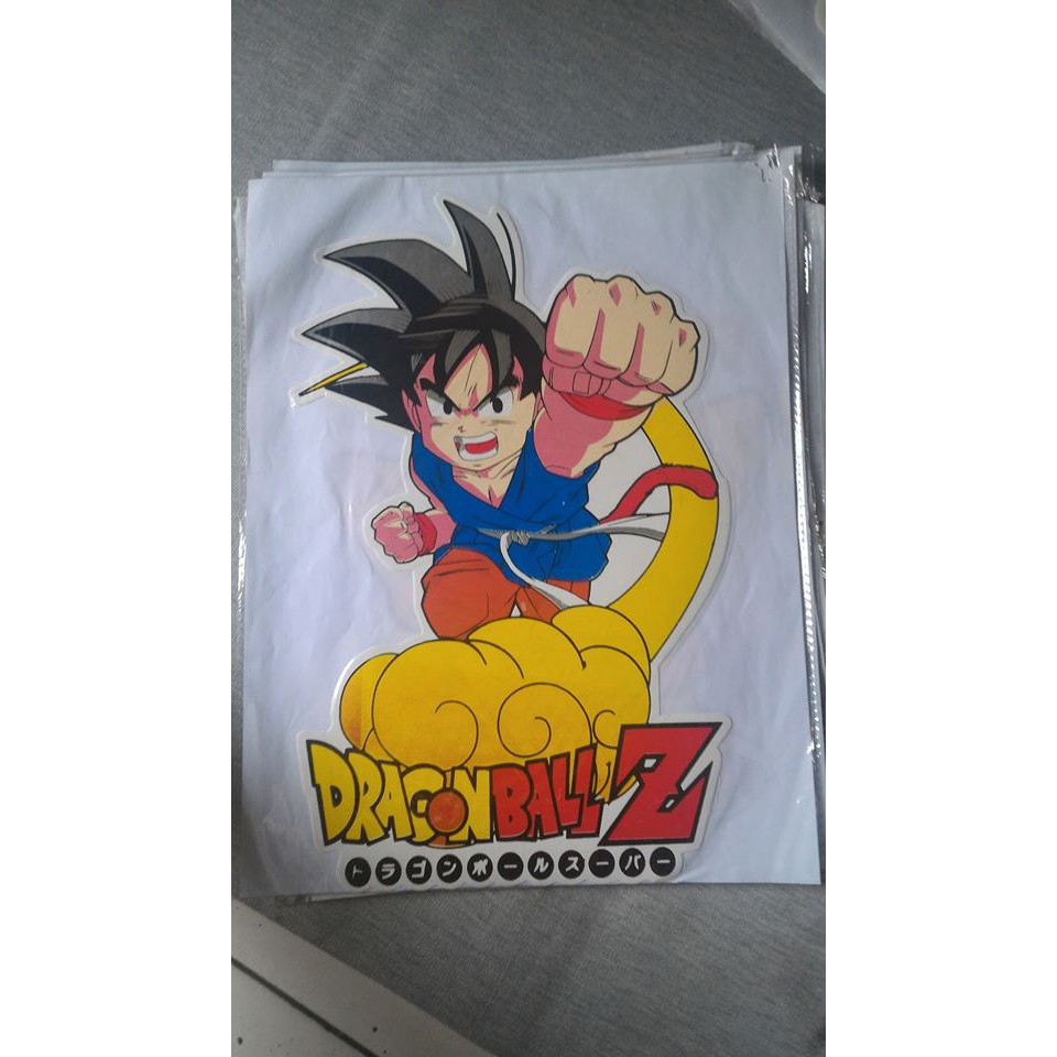 

STICKER 33X26CM DRAGOON BALL Z