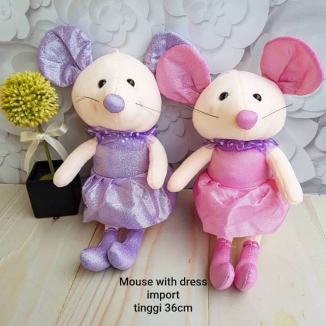 Boneka Tikus / Mouse with Dress