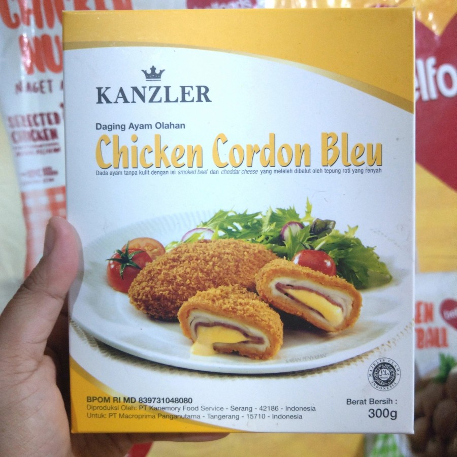 

Kanzler Chicken Cordon Bleu isi 2 300gr