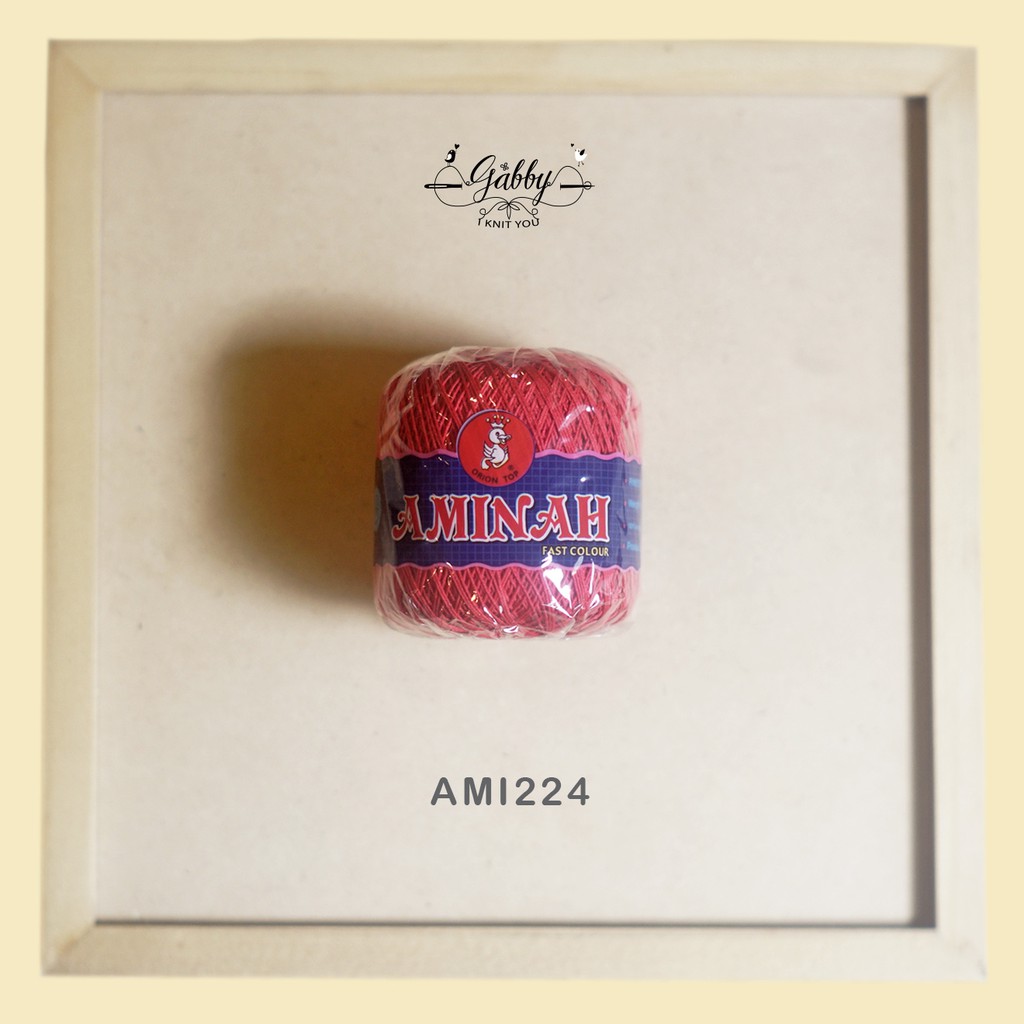 Benang Rajut Akrilik Aminah AMI224