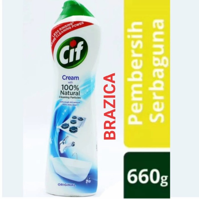 Jual CIF Cream Lemon 660gr  CIF Lemon 660 gr  Pembersih Serbaguna CIF - ORIGINAL Limited