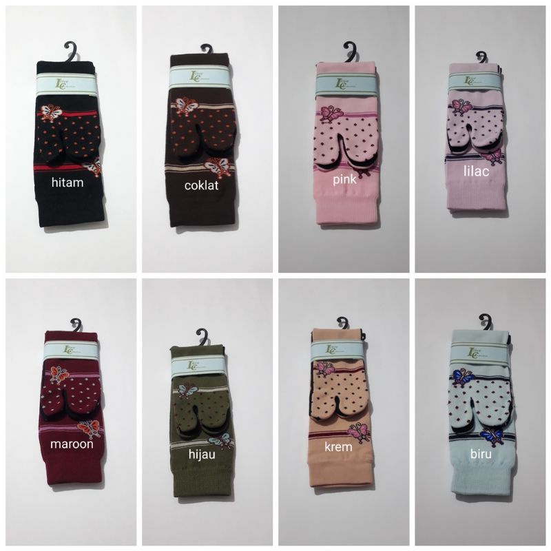 Kaos Kaki Muslimah Motif Syar'i