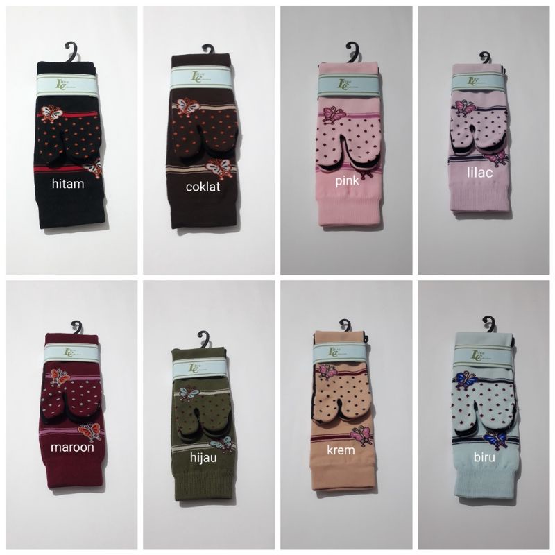 Kaos Kaki Muslimah Motif Syar'i