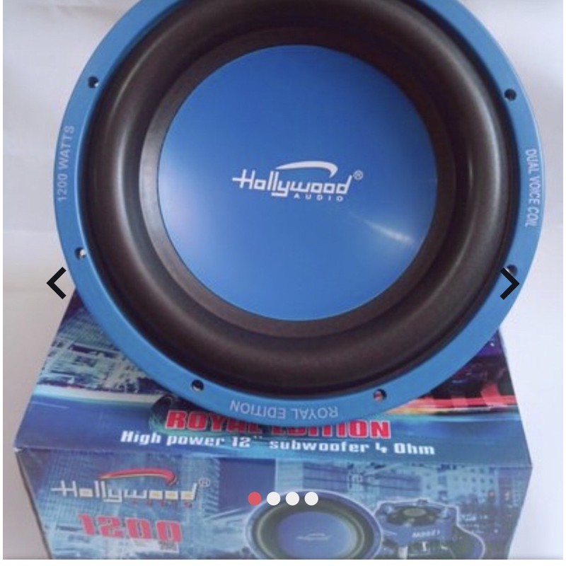 Subwoofer Hollywood Royal 12inch dc 1200watt