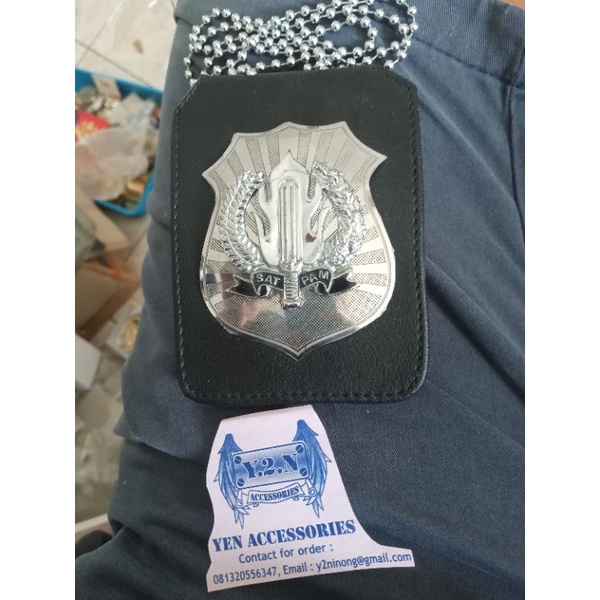 dompet id card SATPAM