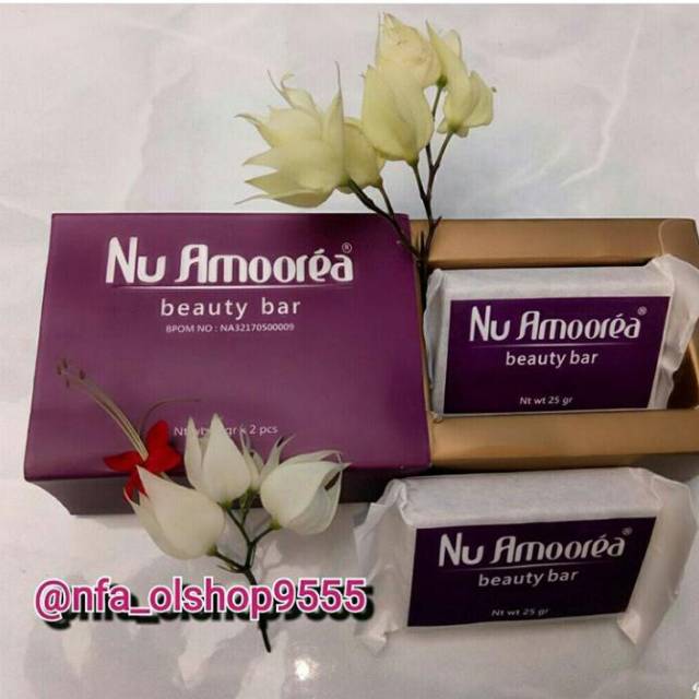 Nu amoorea / sabun nu amoorea / sabun kecantikan