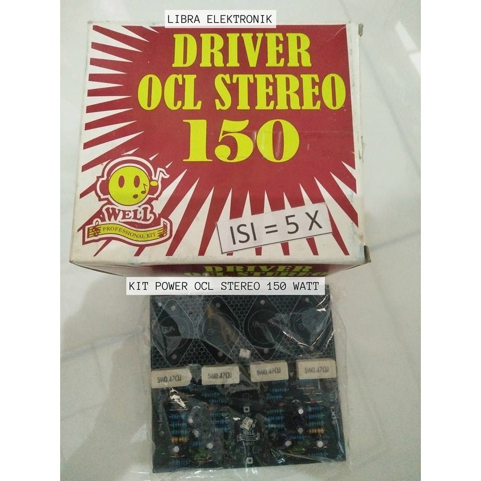 Kit Driver Power OCL 150 Watt Stereo WELL