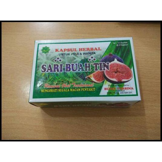 KAPSUL SARI BUAH TIN BERKHASIAT