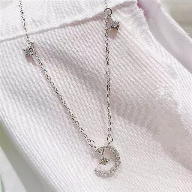 Kalung wanita star moon kalung Korea gaya sederhana kalung in fashionmonger online sederhana influen