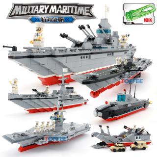 Lego Shandong membangun kapal blok Liaoning kapal induk 