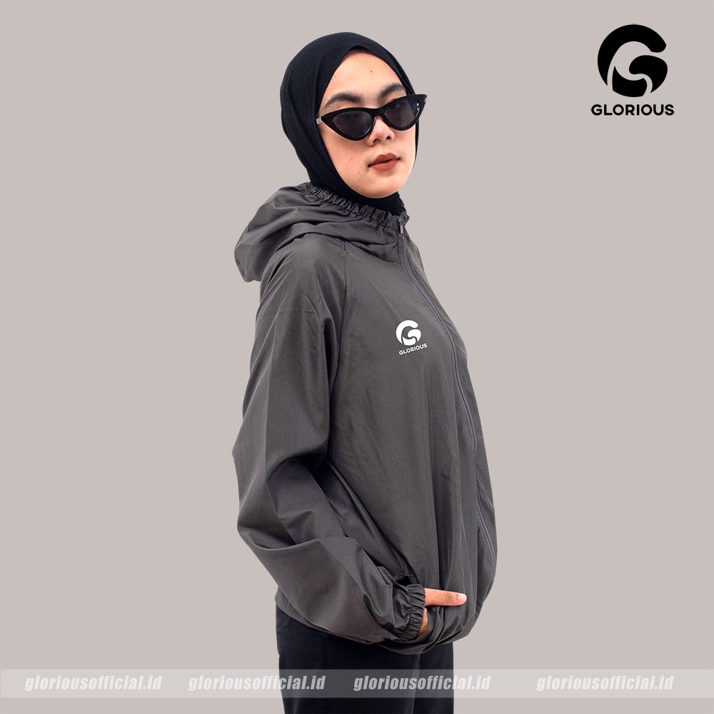 TERMURAH Jaket Parasut Olahraga, Sauna Suit, Jogging, Lari, Bersepeda, Despo, Gym Fitnes, Senam, Pria/Wanita-1
