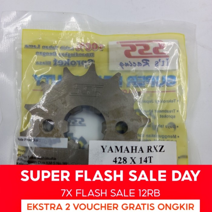 GIR/GEAR DEPAN SSS[428]X13T 14T 15T YAMAHA VIXION/R15/BYSON/RXKING DLL yamaha xabre scorpio yamaha x