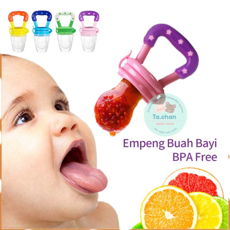 Empeng Buah / pacifier dot makan buah BPA free kompeng buah peng buah