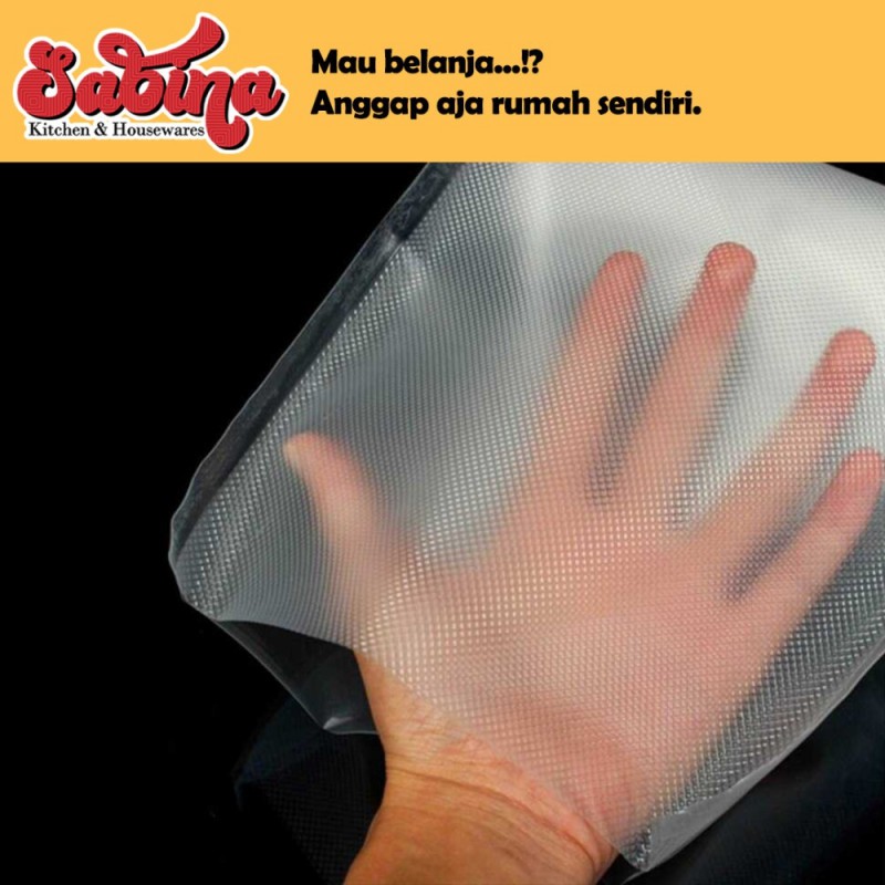 Kantong Plastik Makanan Vacuum Sealer Storage Bag 1 Roll