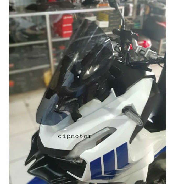 Visor / Windshield honda ADV 150 model carbu Pendek