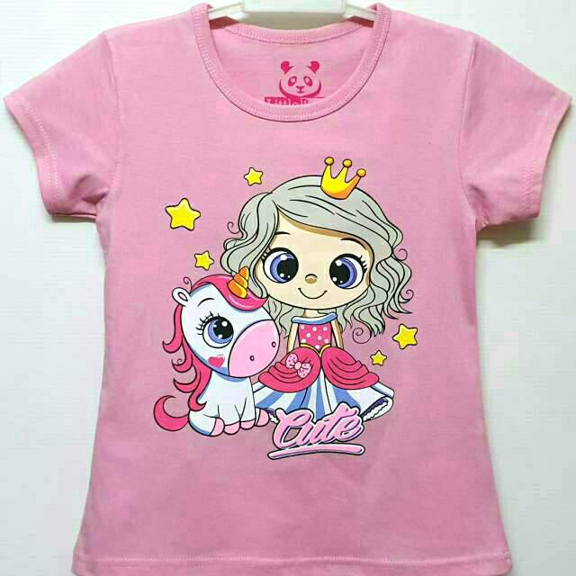  KAOS  ANAK  PEREMPUAN  1 10T UNICORN GIRL Shopee  Indonesia