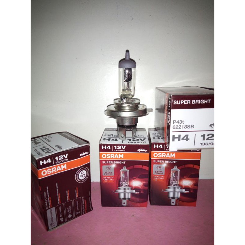 Lampu utama mobil 12v 90/130 awet terang