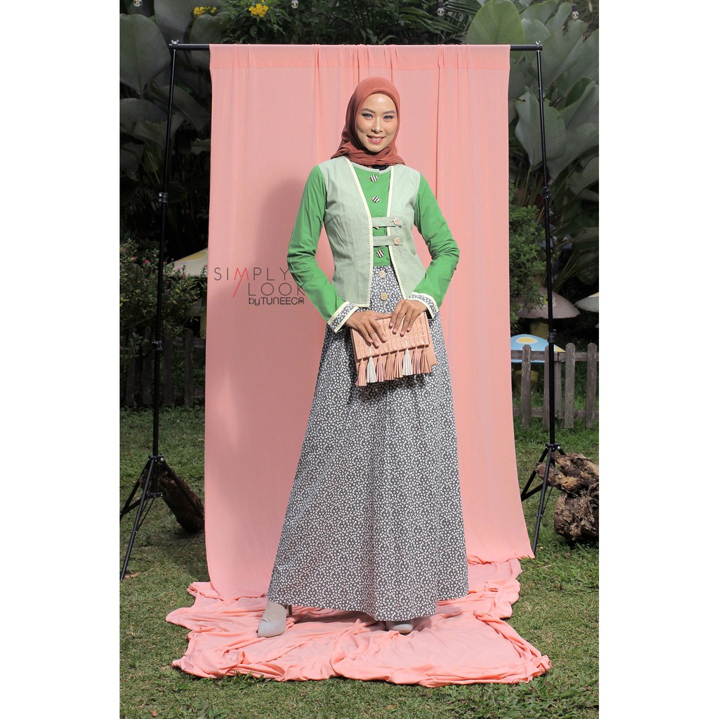 GAMIS SIMPLY LOOK BY TUNEECA TERBARU