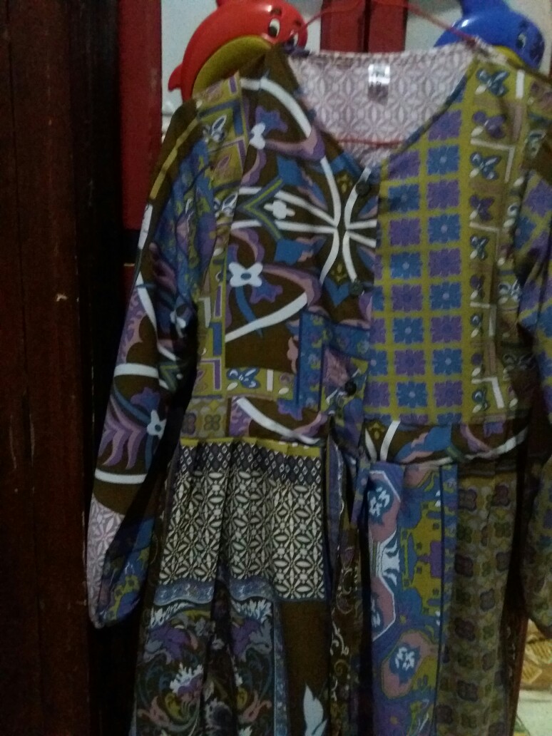 Batika Tunic By Zalfa / Tunik Motif / Tunik Wanita Murah / Tunik Batik