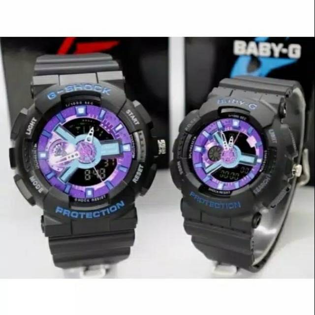JAM TANGAN COUPLE GSHOCK GA110 BABY G