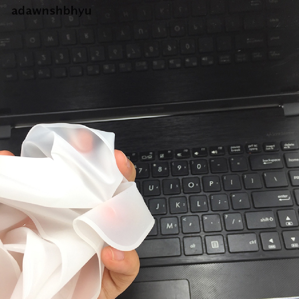 Adawnshbhyu Clear Protector Cover Kulit Keyboard Silikon Laptop Universal Untuk 13 &quot;14&quot; 15 &quot;17&quot;