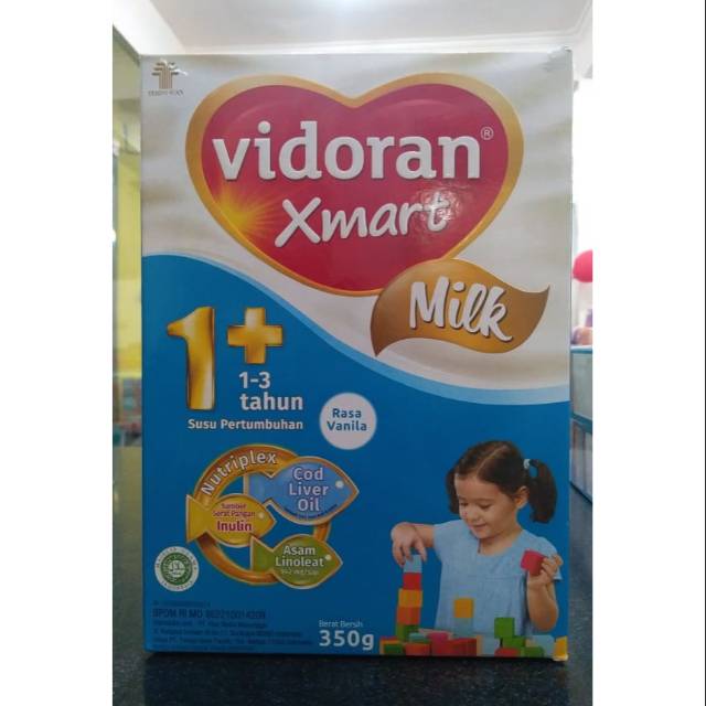 

Vidoran Xmart 1 Plus Rasa Vanila 350gr