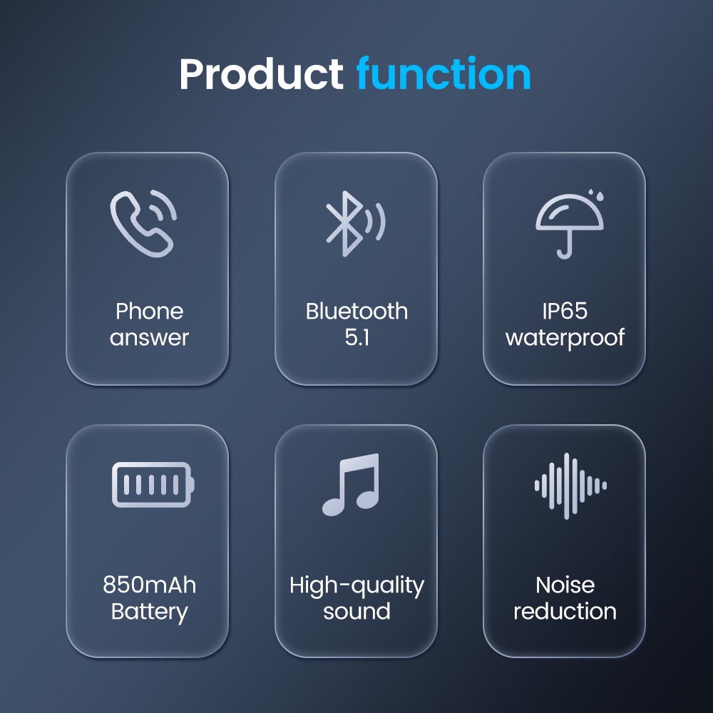 Gearelec DK01 Bluetooth Motor Helm Intercom Headset IP65 Waterproof 1500m Range 2-Orang BT5.1 Sistem Komunikasi Nirkabel