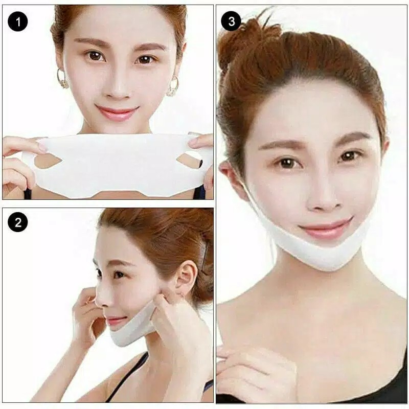 Masker Pelangsing Tirus V Shaped Mask 4D